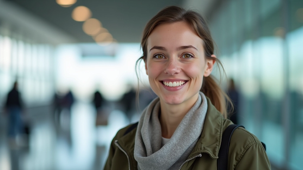 Cestovatel s kufrem a cestovním pasem plánující zahraniční cestu se zvažováním kurzů měn